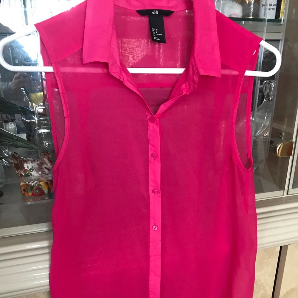 Pink blouse